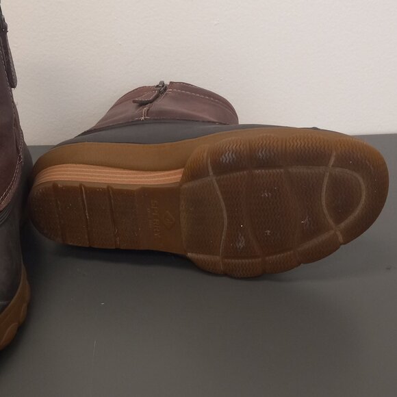 Sperry Saltwater Rubber Waterproof Duck Rain Boots - Women's size 8 - Picture 10 of 10